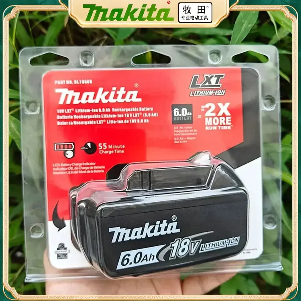 Original Makita 6Ah/5Ah/3Ah for Makita 18V Battery BL1830B BL1850B BL1850 BL1840 BL1860 BL1815 Replacement Lithium Battery