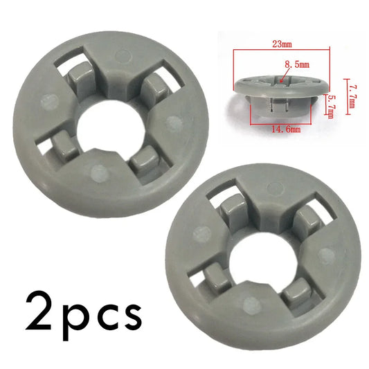 2Pcs Hood Support Prop Rod Holder Clips Grommet Hood Bonnet Clamp Rings For Toyota Corolla RAV4 Scion XB